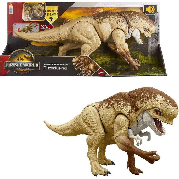 MATTEL Jurassic World Rebirth Distortus Rex - JGB58