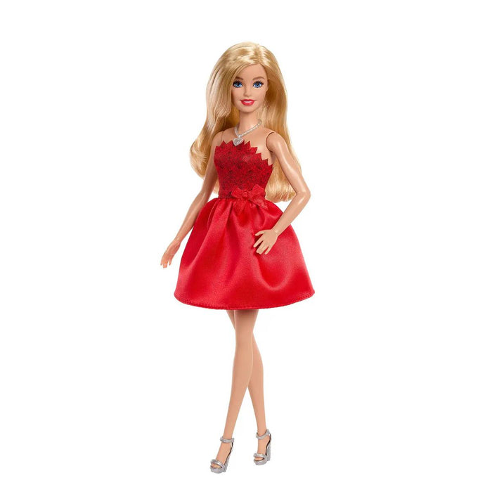 MATTEL Barbie Anniversario 80° Con Abito Rosso Rubino - JGD25