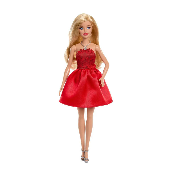 MATTEL Barbie Anniversario 80° Con Abito Rosso Rubino - JGD25
