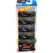 MATTEL Hot Wheels Confezione 5 Veicoli F1 - JGF58