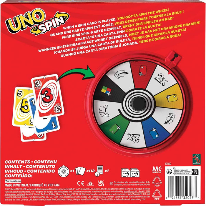 MATTEL Uno Spin - JGR00