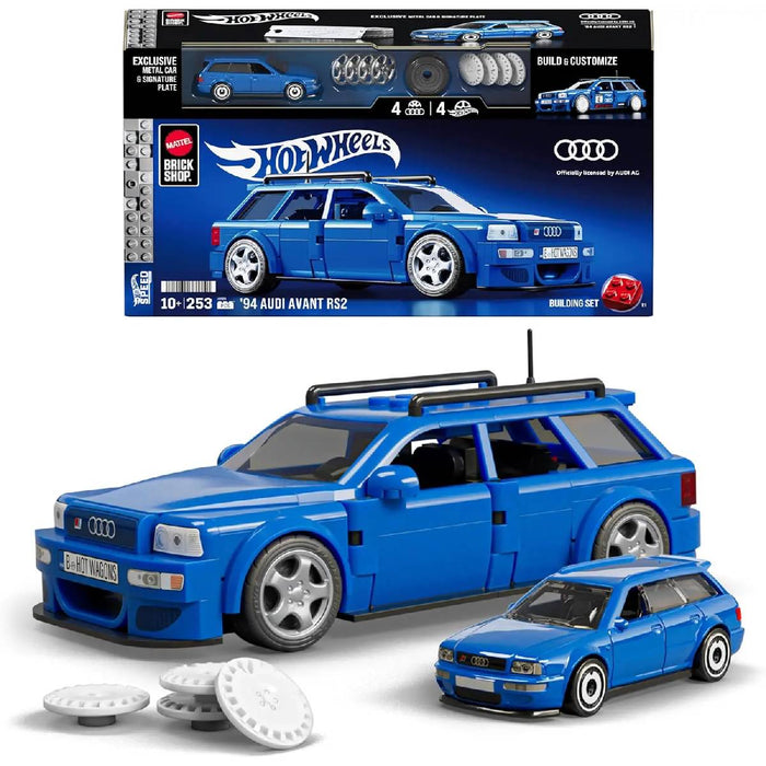 MATTEL Brick Shop Hot Weels Speed Audi Avant Rs2 - JGR28