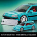 MATTEL Brick Shop Hot Weels Speed Honda Civic 90 - JHF62