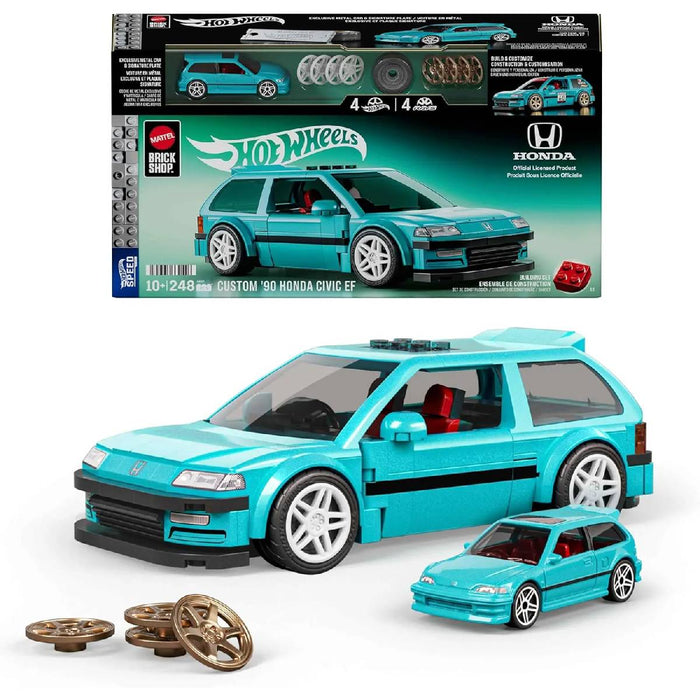 MATTEL Brick Shop Hot Weels Speed Honda Civic 90 - JHF62