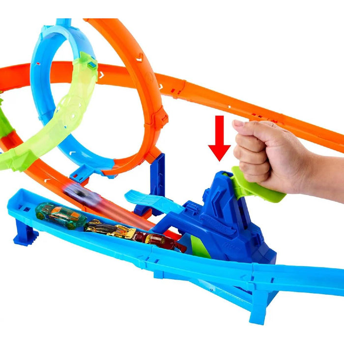 MATTEL Hot Wheels Stunt Tracks Mega Ciclone - JHK73