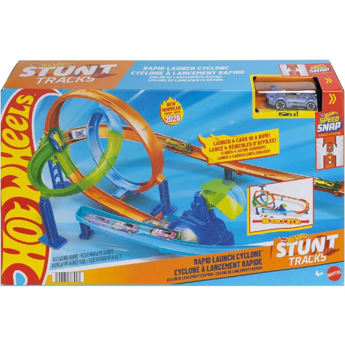 MATTEL Hot Wheels Stunt Tracks Mega Ciclone - JHK73