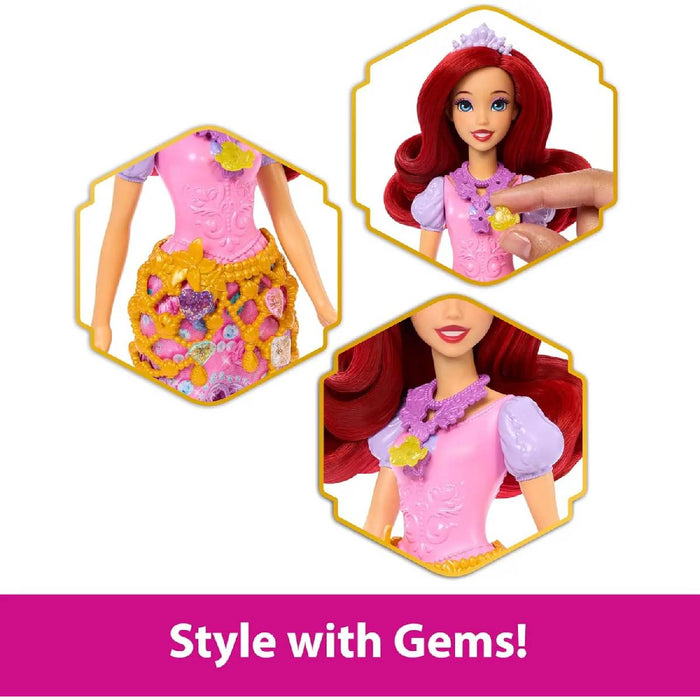 MATTEL Disney Princess Ariel Jewel Reveal - JHL49