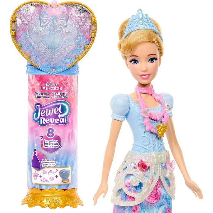 MATTEL Disney Princess Cenerentola Jewel Reveal - JHL50