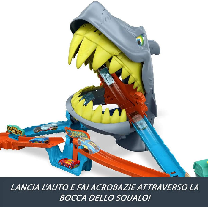 MATTEL Hot Wheels Squalo Scontri In Spiaggia - JHL96