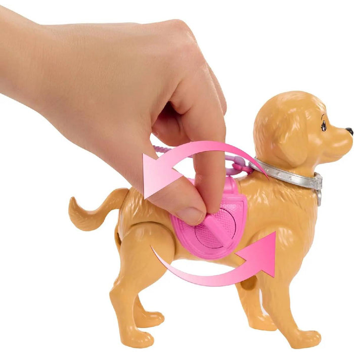 MATTEL Barbie Set Cagnolina Cammina E Fa I Bisogni - JJB46