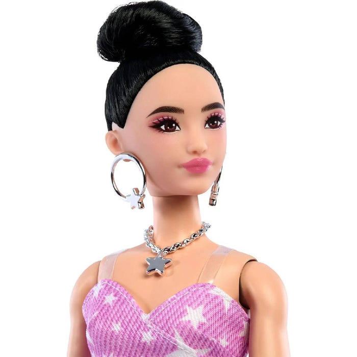 MATTEL Barbie Deluxe Style Capelli Neri Con Chignon - JJN71