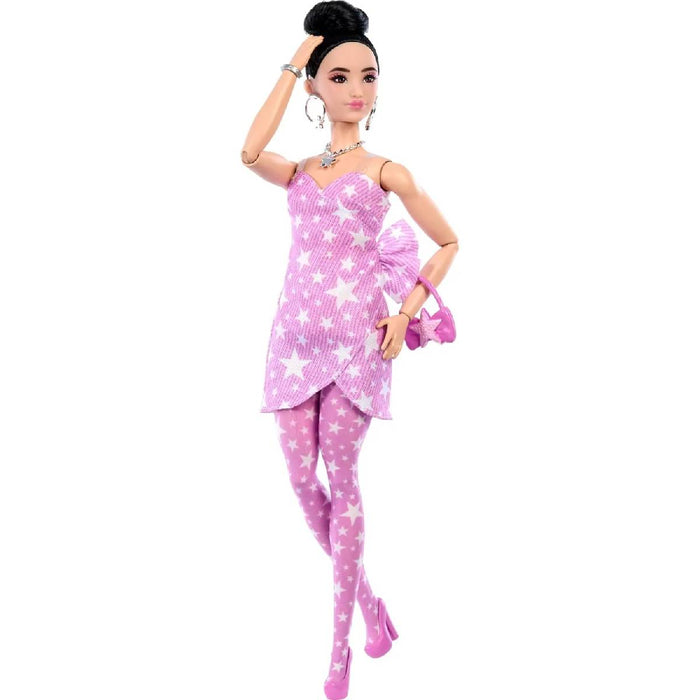 MATTEL Barbie Deluxe Style Capelli Neri Con Chignon - JJN71