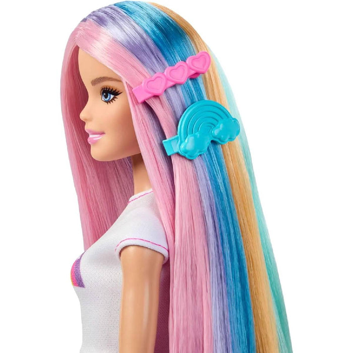 MATTEL Barbie Capelli Arcobaleno - JJP07