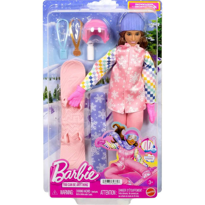 MATTEL Barbie 65Th Dl Snowboarder - JKF78