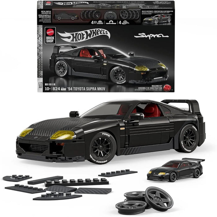 MATTEL Brick Shop Hot Weels Toyota Supra Mkiv '94 Serie Elite