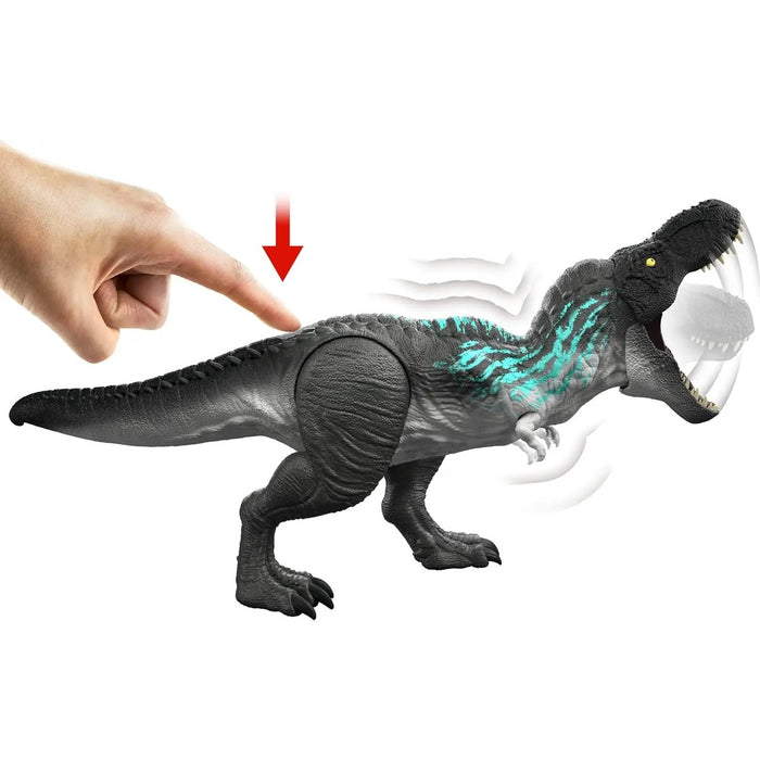 MATTEL Jurassic World Tirannosauro Rex Muscle Madness