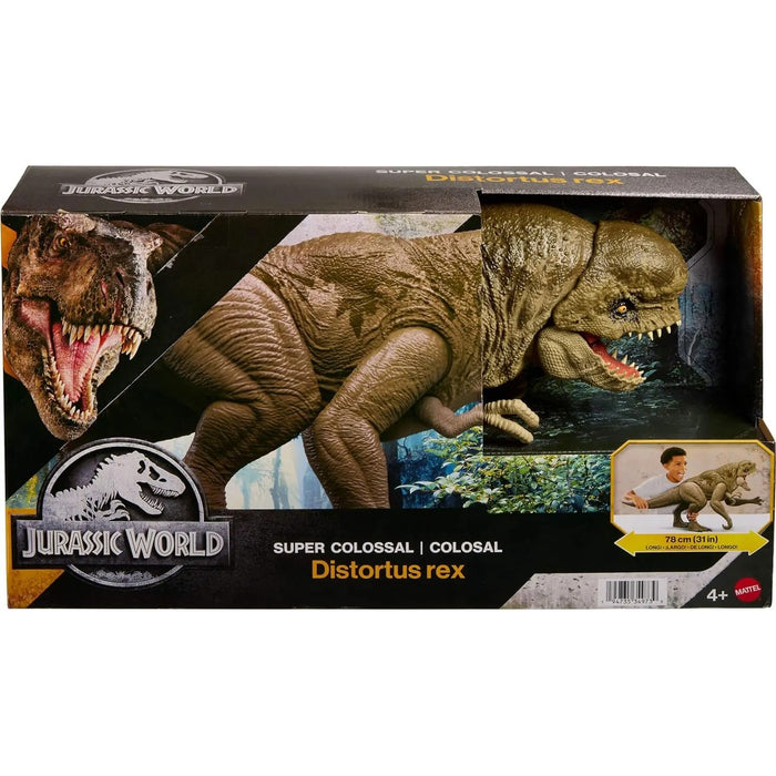 MATTEL Jurassic World Distortus Rex Super Colossale
