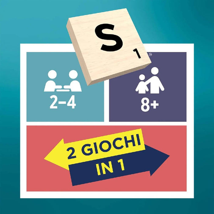 MATTEL Scrabble In Legno - JLJ56