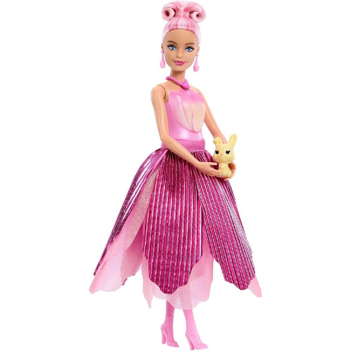 MATTEL Barbie Petal Pop Doll Tulipano Rosa - JMF57