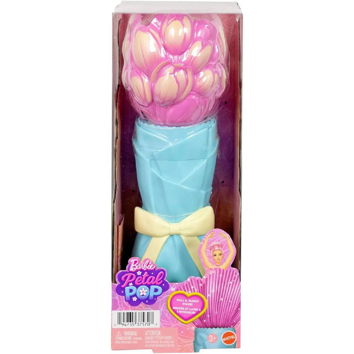 MATTEL Barbie Petal Pop Doll Tulipano Rosa - JMF57