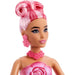 MATTEL Barbie Petal Pop Doll Rosa Rossa - JMF59
