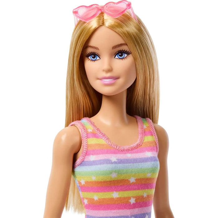 MATTEL Barbie Bionda Con Cucciolo Sui Pattini