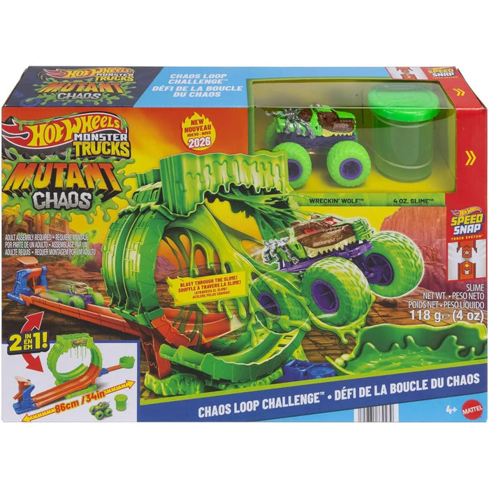 MATTEL Hot Wheels Monster Trucks Loop Caos Mutante