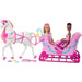 MATTEL Barbie Schiaccianoci Cavallo E Slitta Del Regno Candito