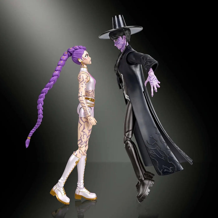 MATTEL Kpop Demon Hunters Rumi E Jinu Action Figure Battaglia Finale