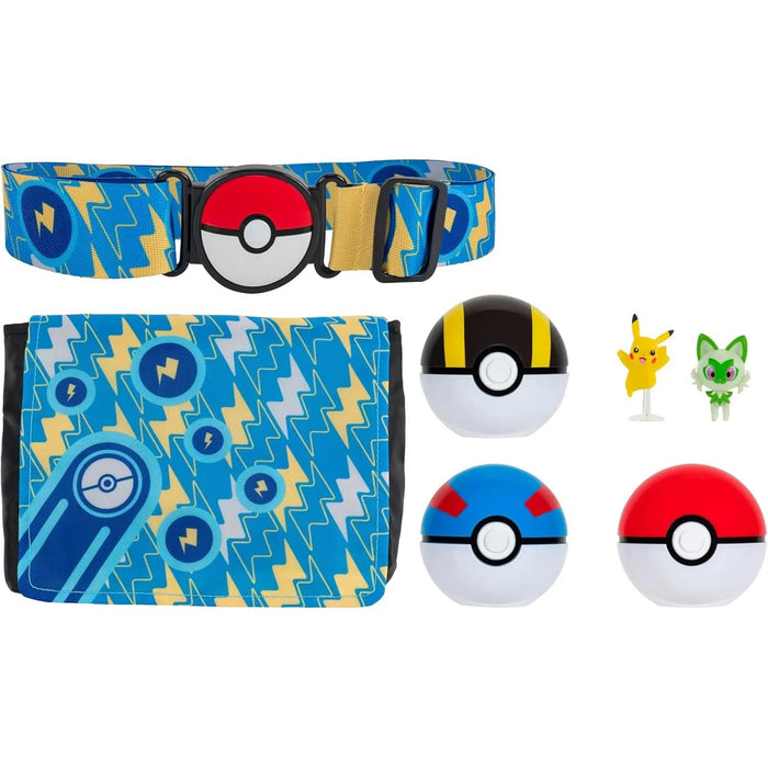 REI TOYS Pokemon Set Bandoliera Pokemon Clip 'N' Go