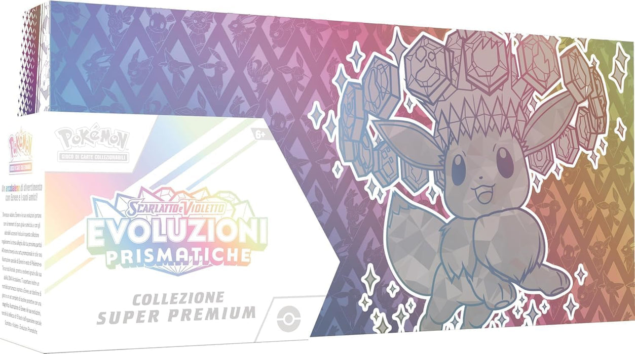 GAMEVISION Pokemon Collezione Super Premium Dell’Espansione Scarlatto E Violetto – Evoluzioni Prismatiche