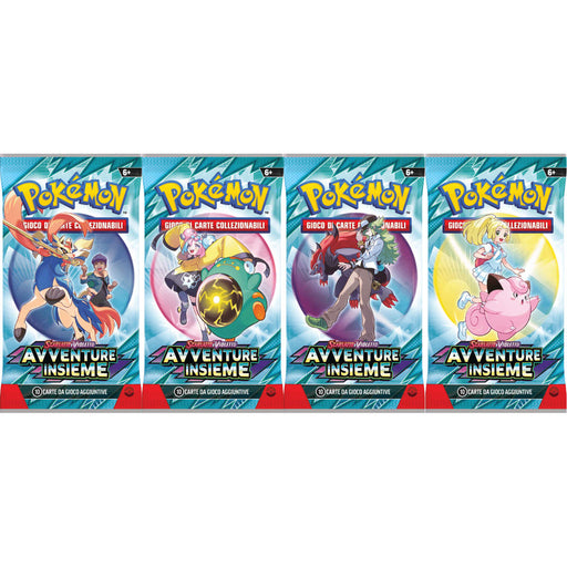 GAMEVISION Pokemon Box 36 Buste Scarlatto E Violetto: Avventure Insieme - CARPK10261-I