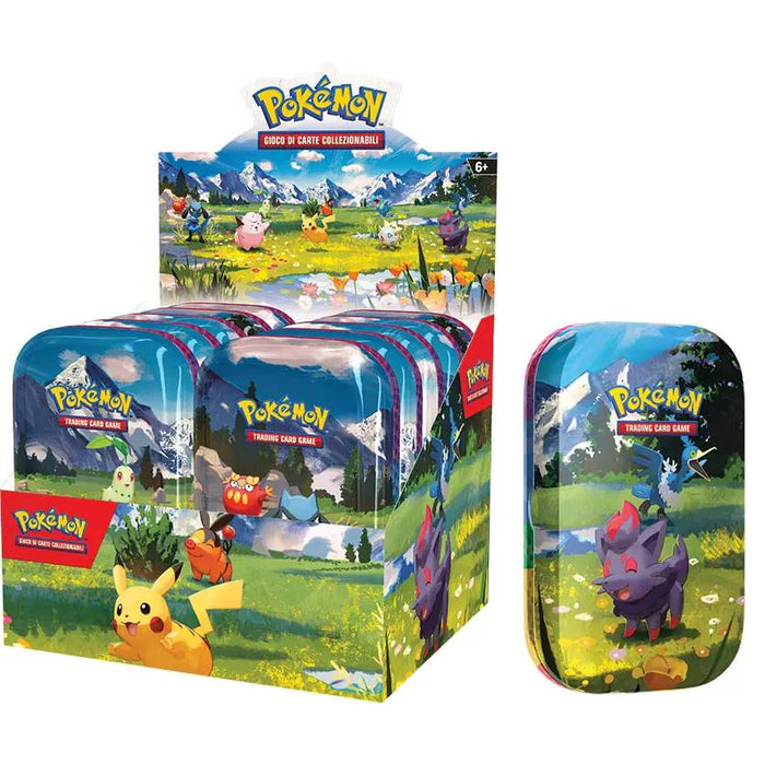 GAMEVISION Pokemon Mini Tin Da Collezione Megaevoluzione Ascesa Eroica Assortimento - CARPK10318-I