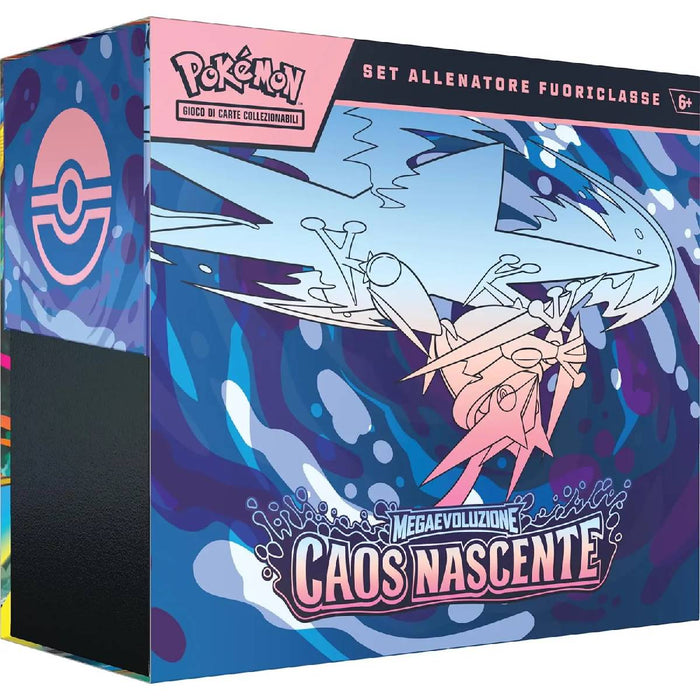 GAMEVISION Pokemon Megaevoluzione Caos Nascente Set Allenatore Fuoriclasse - CARPK10399-I