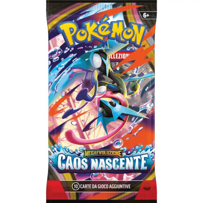 GAMEVISION Pokemon Megaevoluzione Caos Nascente Busta - CARPK10407-I