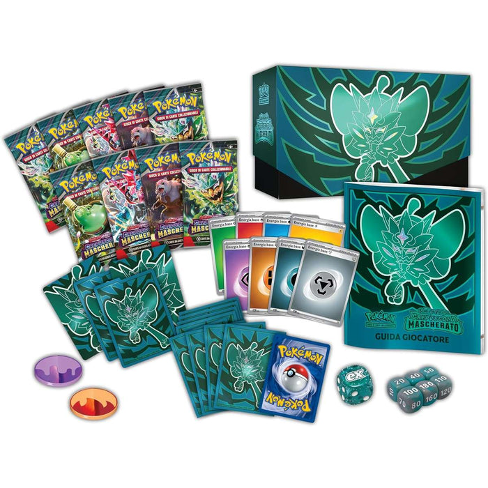GAMEVISION Pokemon Scarlatto E Violetto Crepuscolo Mascherato Set Allenatore Fuoriclasse  - CARPK60509-I
