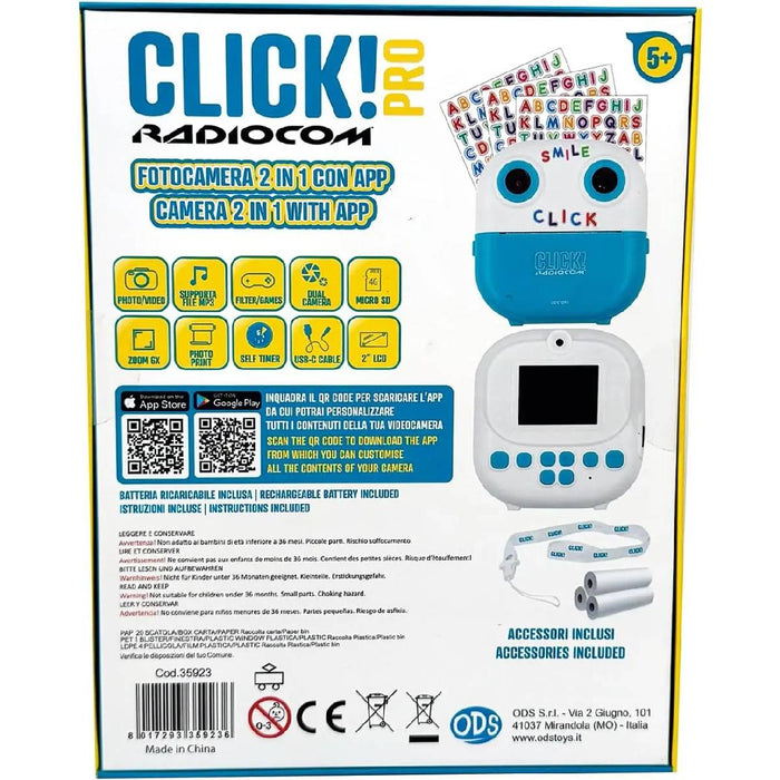 ODS Radiocom Click 4 Pro Fotocamera 2 In 1 - 35923