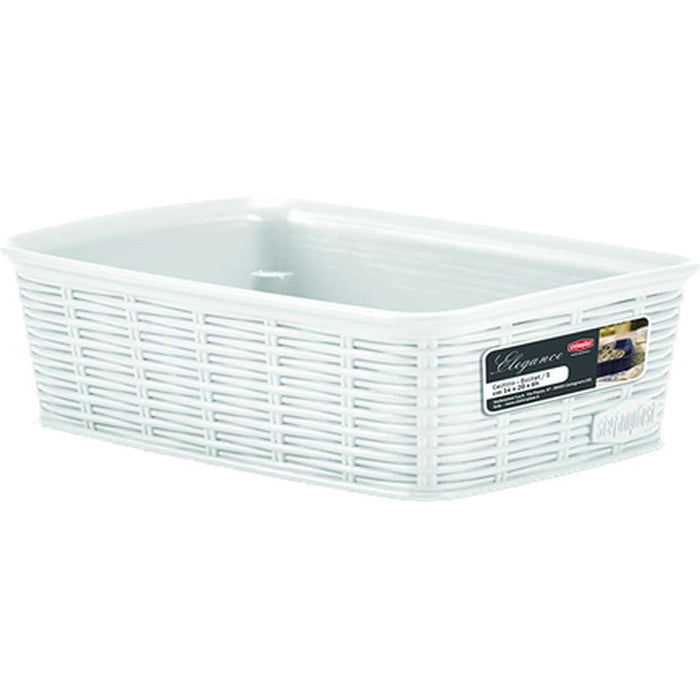 STEFANPLAST Cestino Elegance Bianco Misura S - 3855301