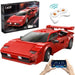CADA Auto Sportiva Rossa Telecomandata Rc Red Shadow Racing Car - 328 Pezzi