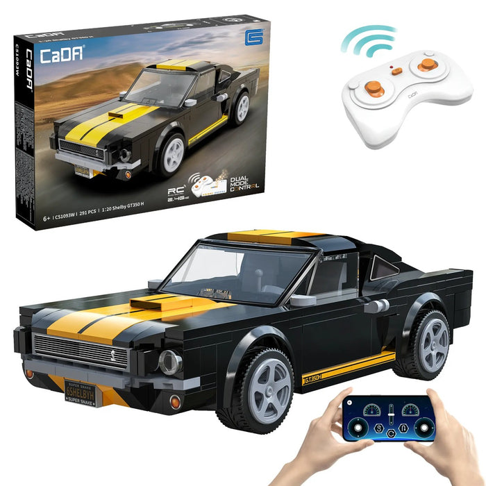 CADA Shelby Gt350H, Auto Radiocomandata, Scala 1:20 - 291 Pezzi