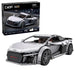 CADA Audi Rc R8 Coupe 2020 Grey, Auto Radiocomandata - 536 Pezzi
