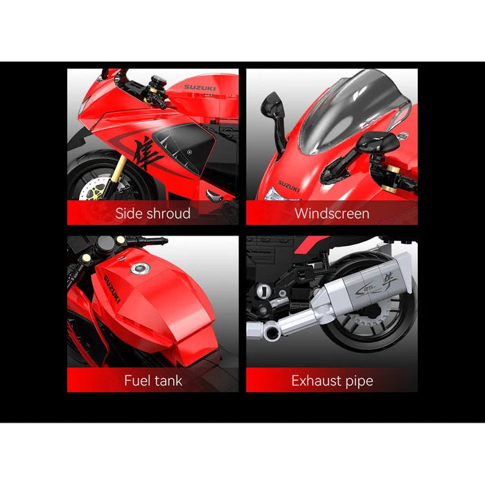 CADA Suzuki Hayabusa - 299 Pezzi