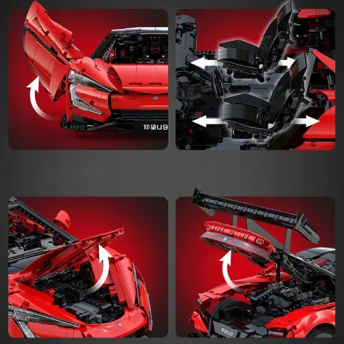 CADA Auto Sportiva Da Costruire Yang Wang U9 - 3671 Pezzi
