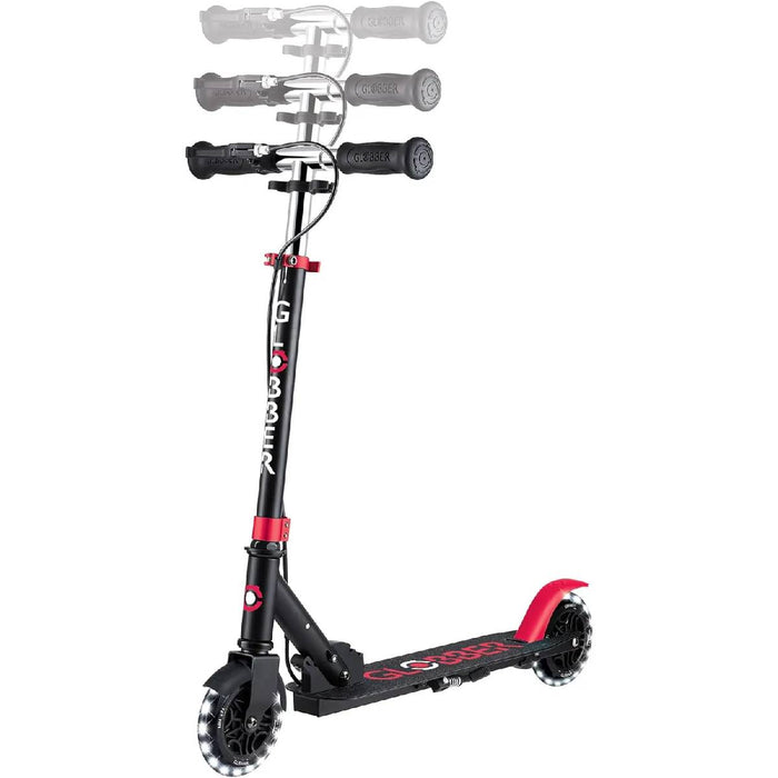 PROLUDIS Globber Flow Element Junior Lights Black Red - IDD729-102