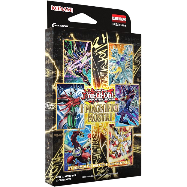 KONAMI Yu-Gi-Oh Mostri Magnifici – 3 Buste Special Set