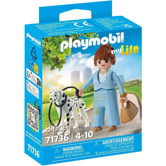 PLAYMOBIL Dalmata Con Personaggio - 71736