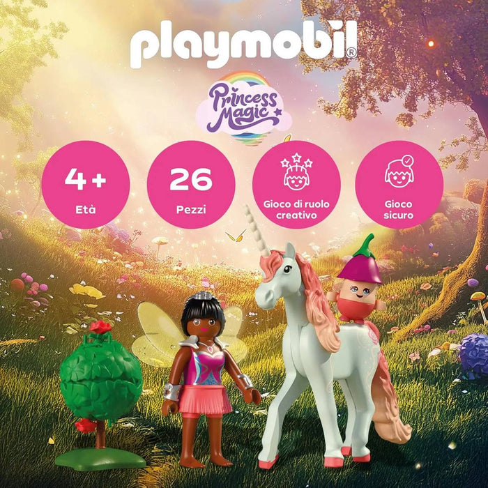 PLAYMOBIL Unicorno Sky Con Fata - 71841