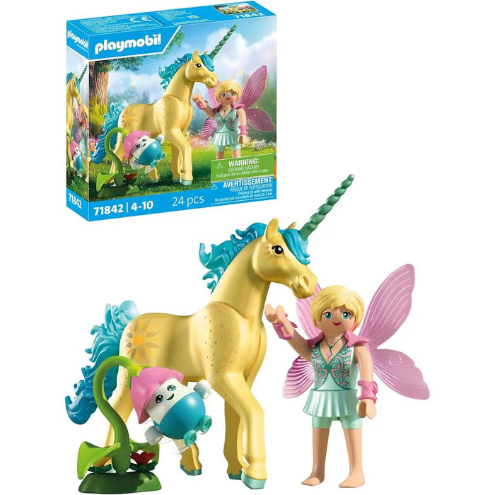 PLAYMOBIL Unicorno Sole Con Fata - 71842