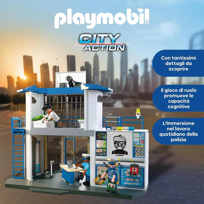 PLAYMOBIL Centrale Polizia Sala Investigativa - 71874