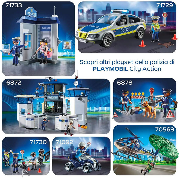 PLAYMOBIL Centrale Polizia Sala Investigativa - 71874